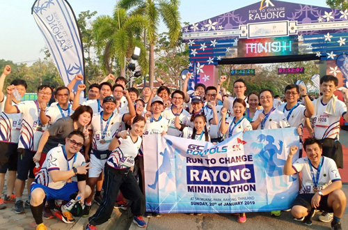 GCP-CSR Campaign “Run to Change Rayong Minimarathon 2019”